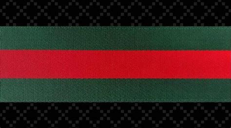 Gucci red and green